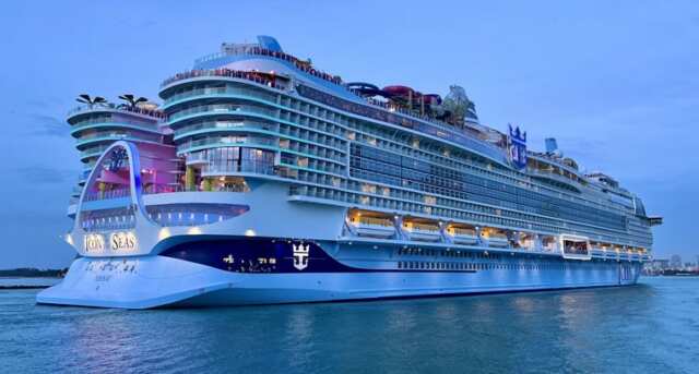 టైటానిక్ కంటే 5 రెట్లు పెద్దదైన ఐకాన్ ఆఫ్ ది సీస్