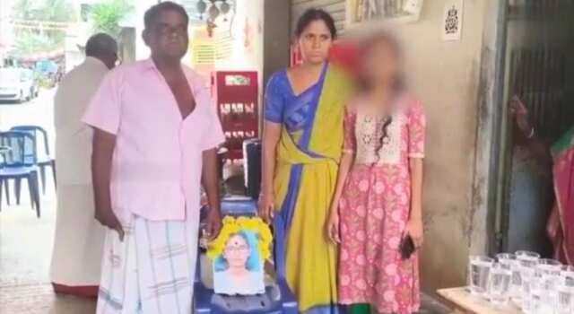 ప్రేమ పెళ్లి చేసుకుందని..బతికున్న బిడ్డకు కర్మక్రియలు