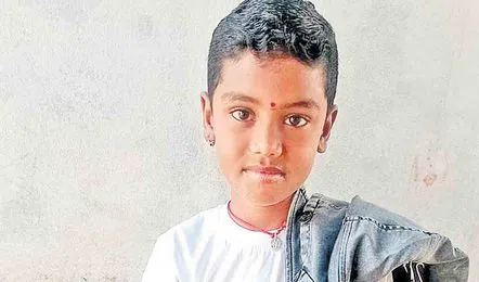 గుండెపోటుతో మూడోతరగతి విద్యార్థి మృతి.