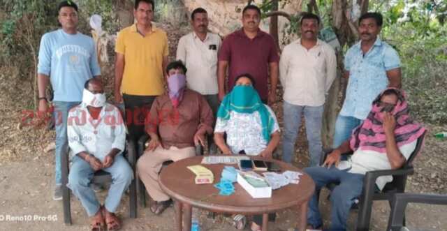 పేకాట స్థావరంపై సి,సి,ఎస్, టీం దాడి : నలుగురు అరెస్ట్